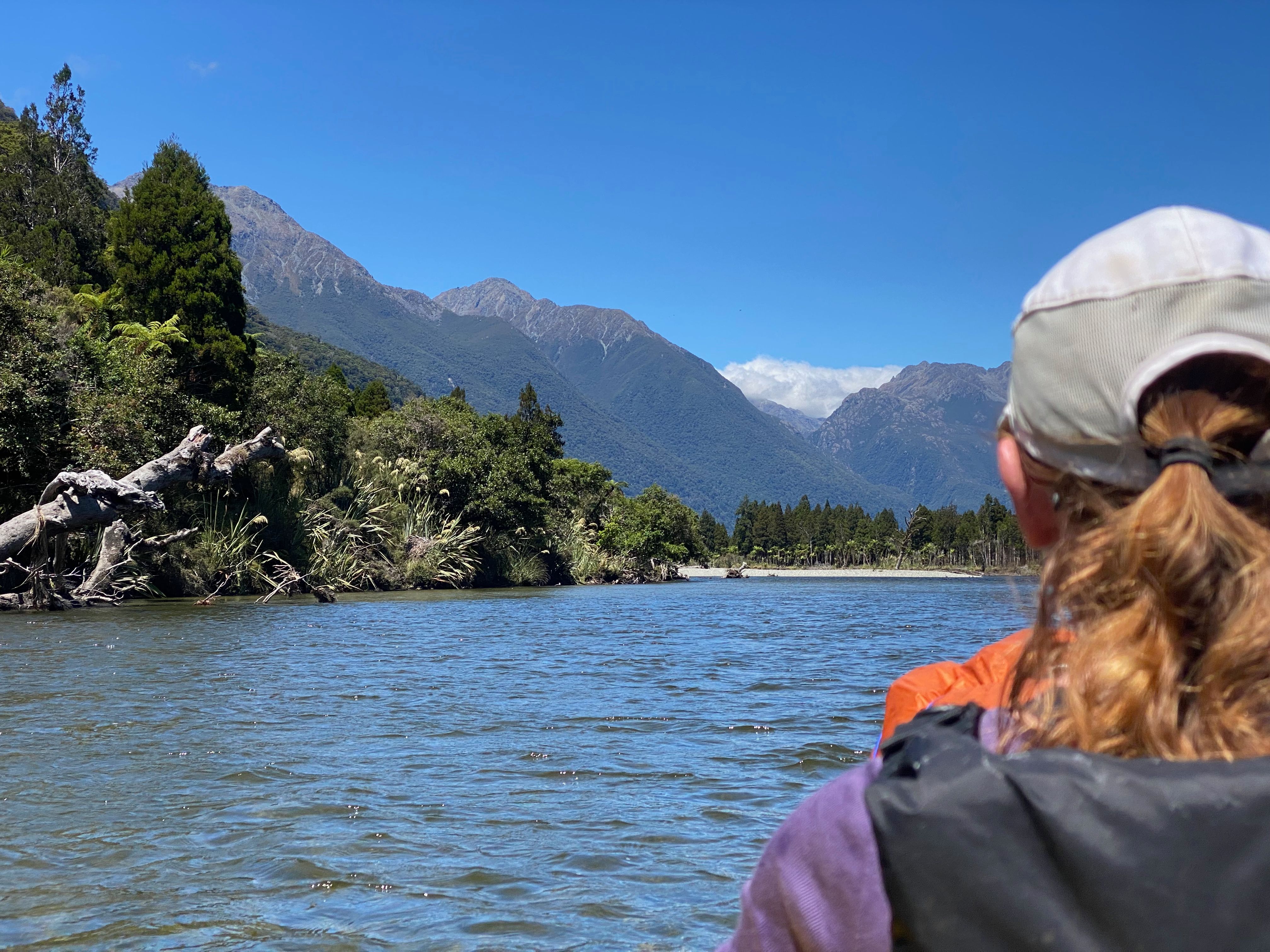 Trying to spot Olivine River.